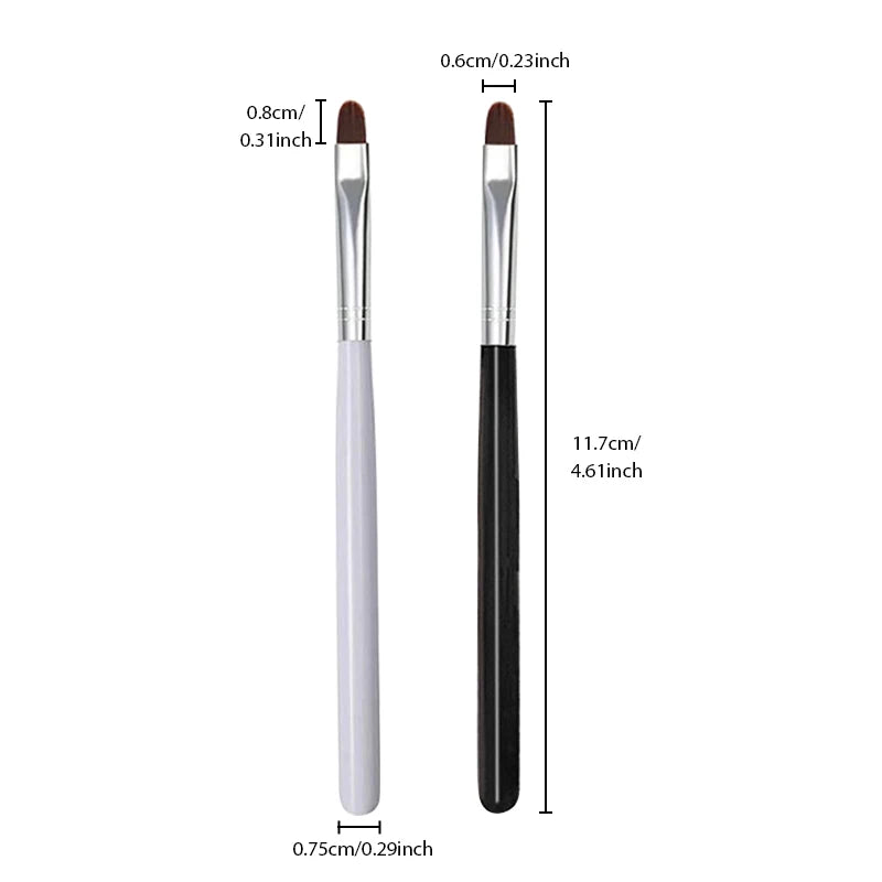 1PC Nail Painting Brush Pen Nail Round Head Phototherapy Pen Nail Brush DIY UV Gel Extension Painting DIY Manicure Tool
