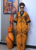 Ankara Dashiki Abaya Maxi Dress