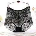 Plus Size Mesh Lace Panties