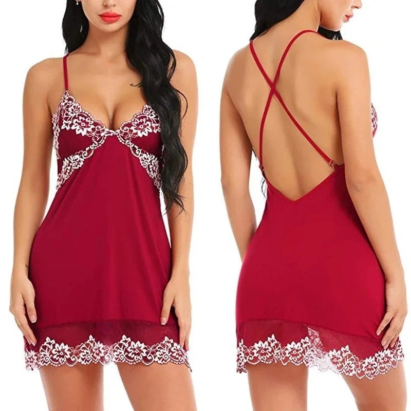 Satin Babydoll Nightdress