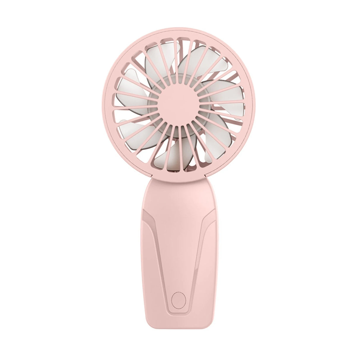 Portable Handheld Small Fan ABS Lightweight Cute Appearance USB Rechargeable Mini Fan For On Go Cooling Portable Mini Pocket Fan
