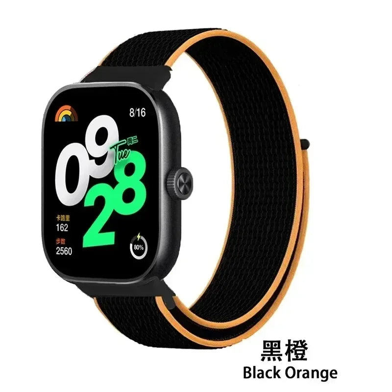 Nylon Strap for Xiaomi Mi Band 8 Pro/9 Pro/10 Pro Bracelet Smart Watch Replacement comfortable Wristband for Redmi Watch 4 5 6