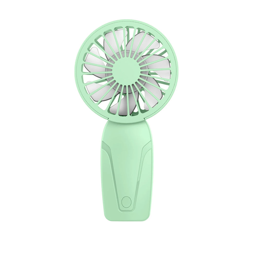 Portable Handheld Small Fan ABS Lightweight Cute Appearance USB Rechargeable Mini Fan For On Go Cooling Portable Mini Pocket Fan