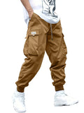 Men Pants Thin Fashion Casual Jogger Pants 2020 Streetwear Cargo Pants Men's Multi-pockets Trousers Fitness Gyms Sweatpants Mens
