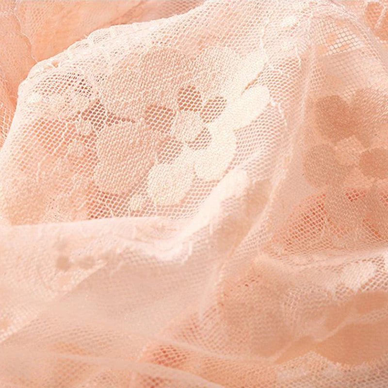 Plus Size Mesh Lace Panties