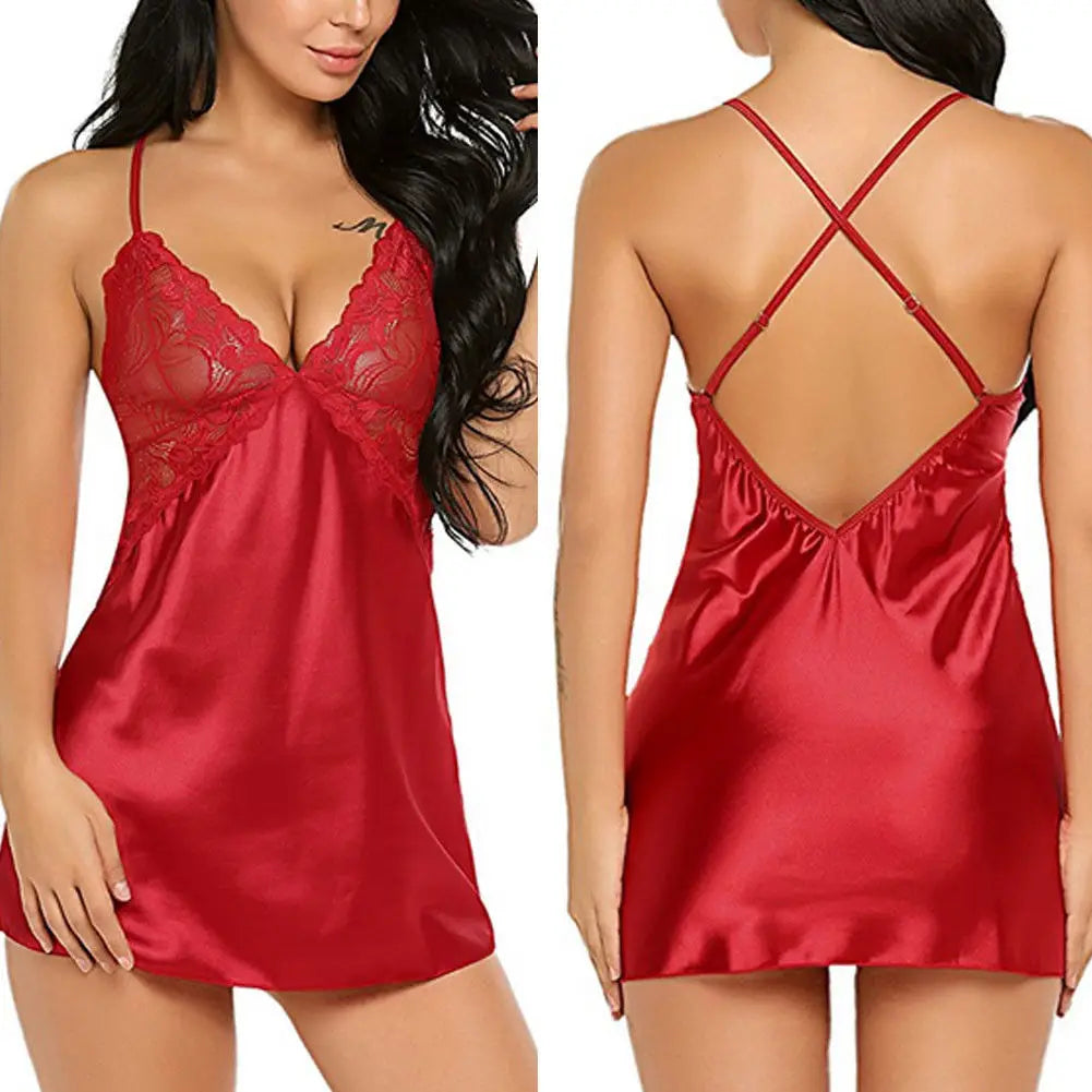 Satin Babydoll Nightdress