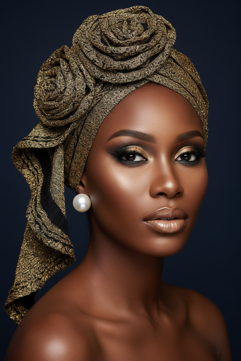 African Turban Head Wrap – Auto Gele