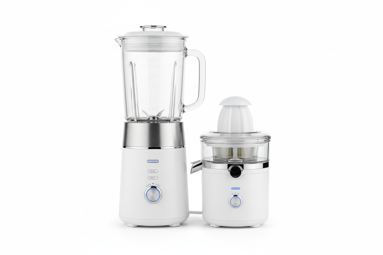 Modern Electric Blender & Juicer | Mixeur et Extracteur de Jus Électrique